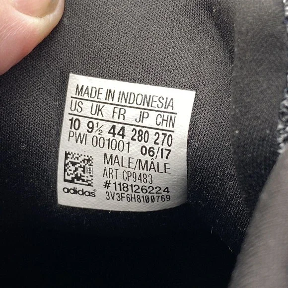 Adidas Cosmic 2 Sl CP9483 Mens Size 10 Gray Lace Up Athletic Running Shoes - Picture 9 of 9